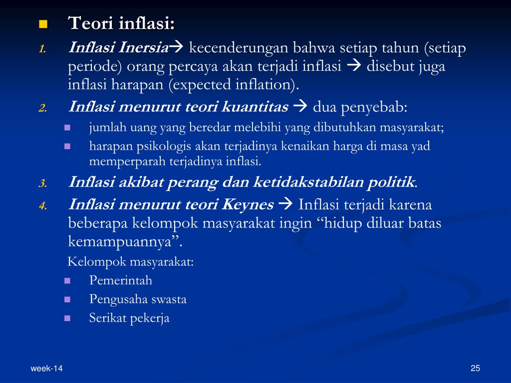  PPT  Pengangguran dan Inflasi PowerPoint Presentation 