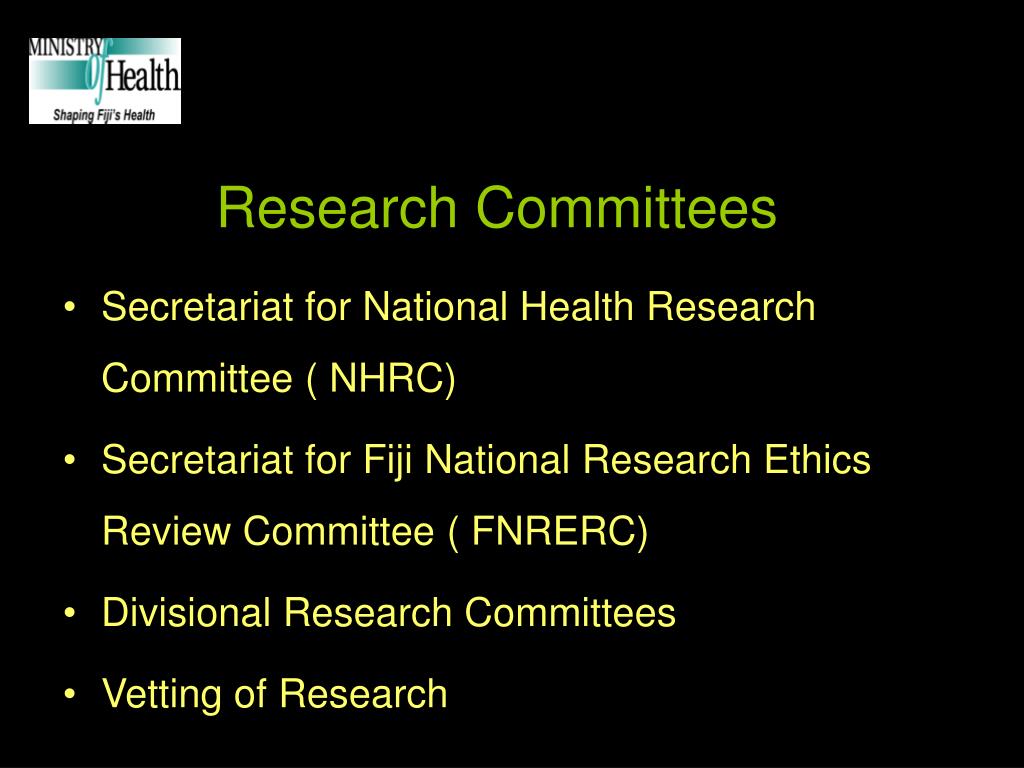PPT - Role of National Health Research Officer PowerPoint Presentation ...