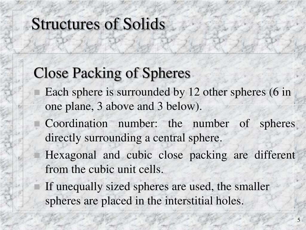 PPT - Structures of Solids PowerPoint Presentation, free download - ID