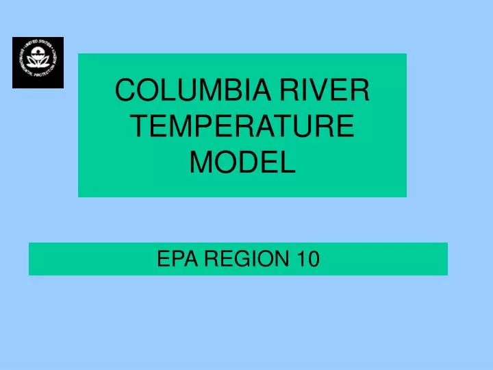 PPT COLUMBIA RIVER TEMPERATURE MODEL PowerPoint Presentation, free