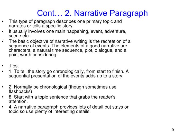 ppt types f paragraph powerpoint presentation id 5875631 topic paragraph