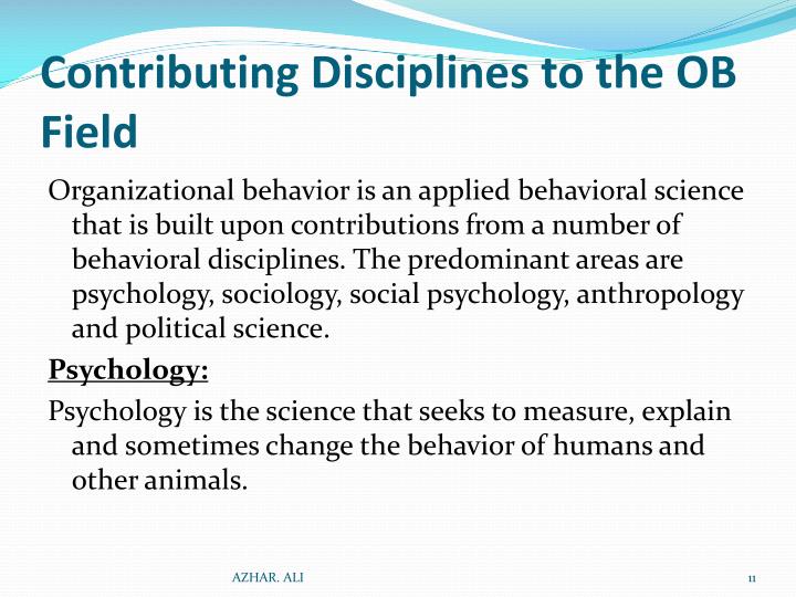 Organizational behavior paper service
