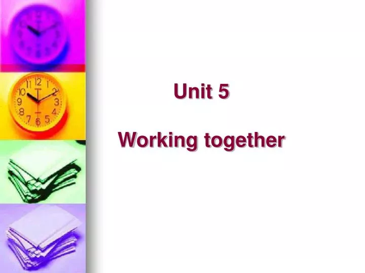 unit 029 working together for the unit 029 working together for the