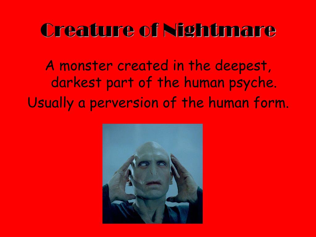 creature of nightmare archetype