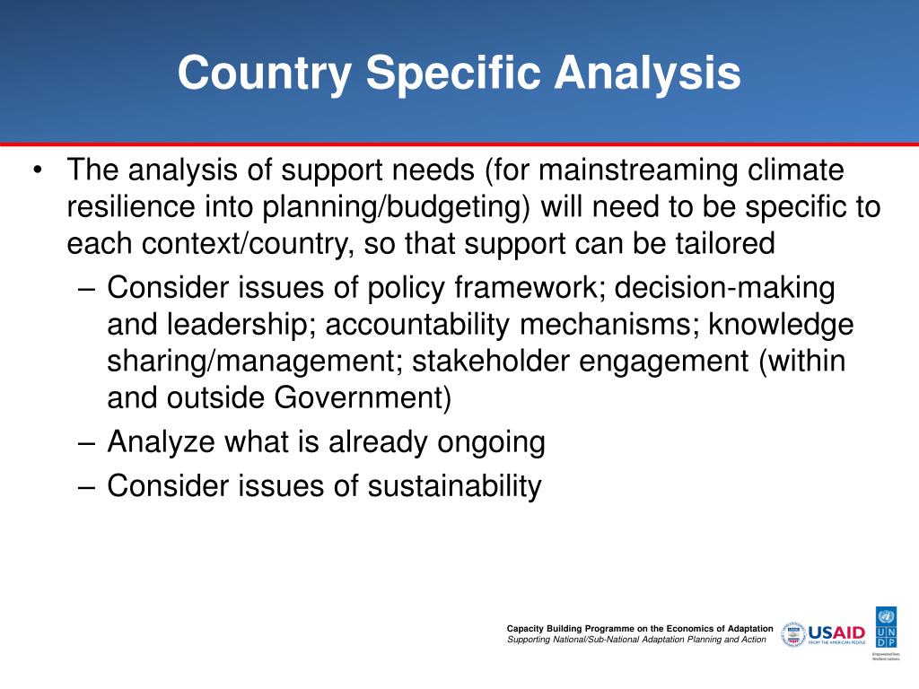 PPT - Mainstreaming Climate Resilience in Planning: A Capacity ...