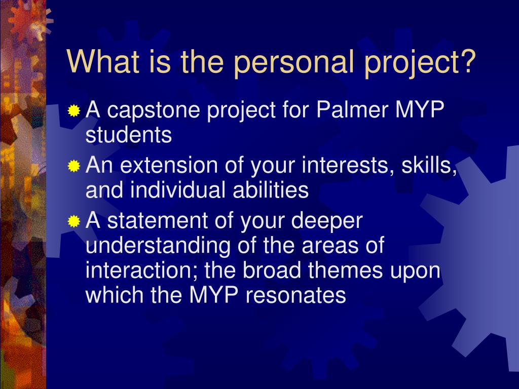 myp project essay examples