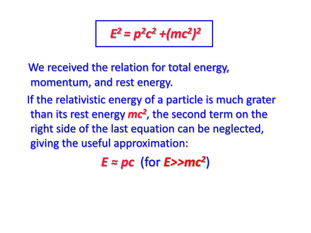 PPT - Relativistic Momentum PowerPoint Presentation, free download - ID