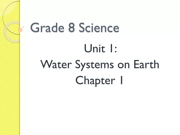 PPT - Grade 8 Science PowerPoint Presentation, Free Download - ID:5879698