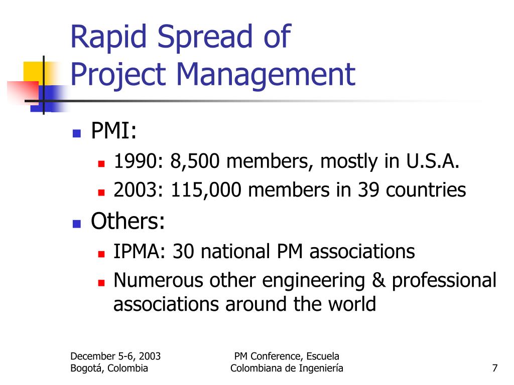 PPT - THE IMPORTANCE AND VALUE OF PROJECT MANAGEMENT ...