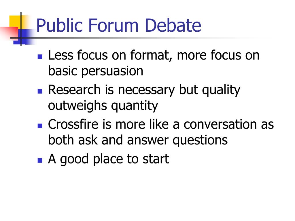 PPT DEBATE PowerPoint Presentation, free download ID5880224