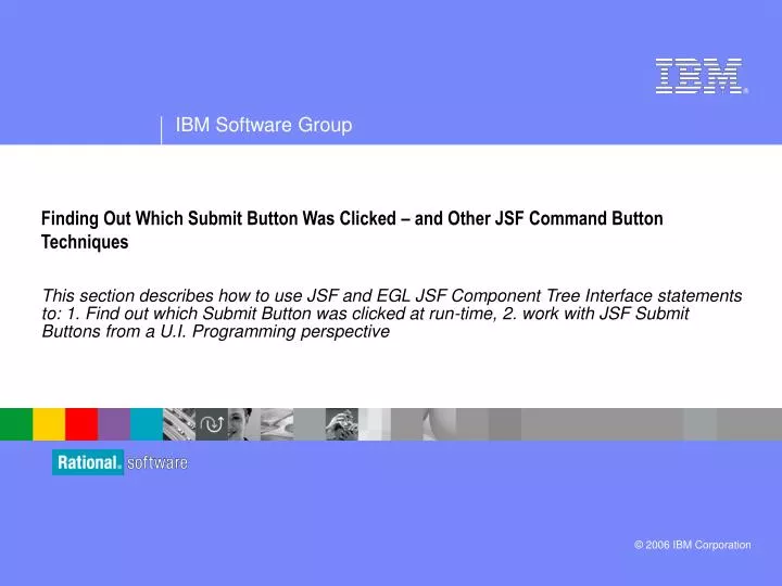 submit button in jsf