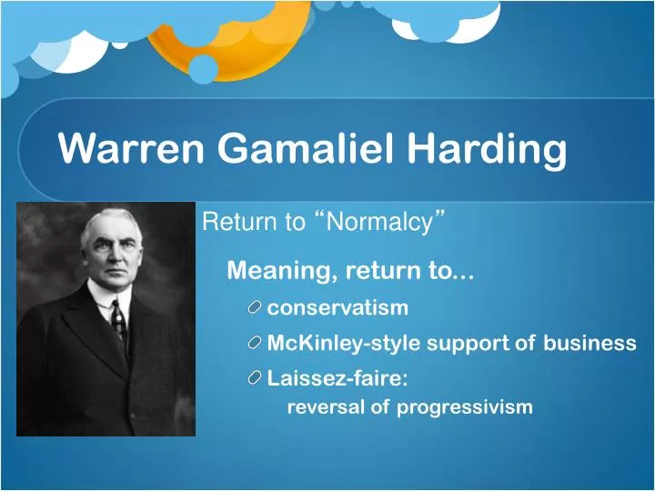 the life and contributions of warren gamaliel harding the life and contributions of warren gamaliel harding