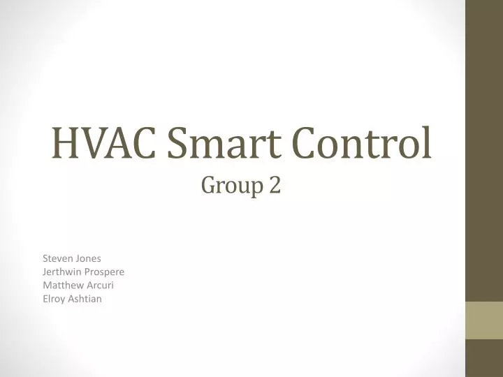 hvac smart control group 2 n.