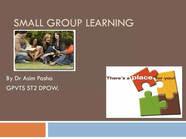 small group learning n.