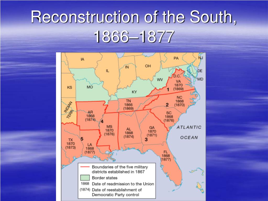 essay on reconstruction of the south