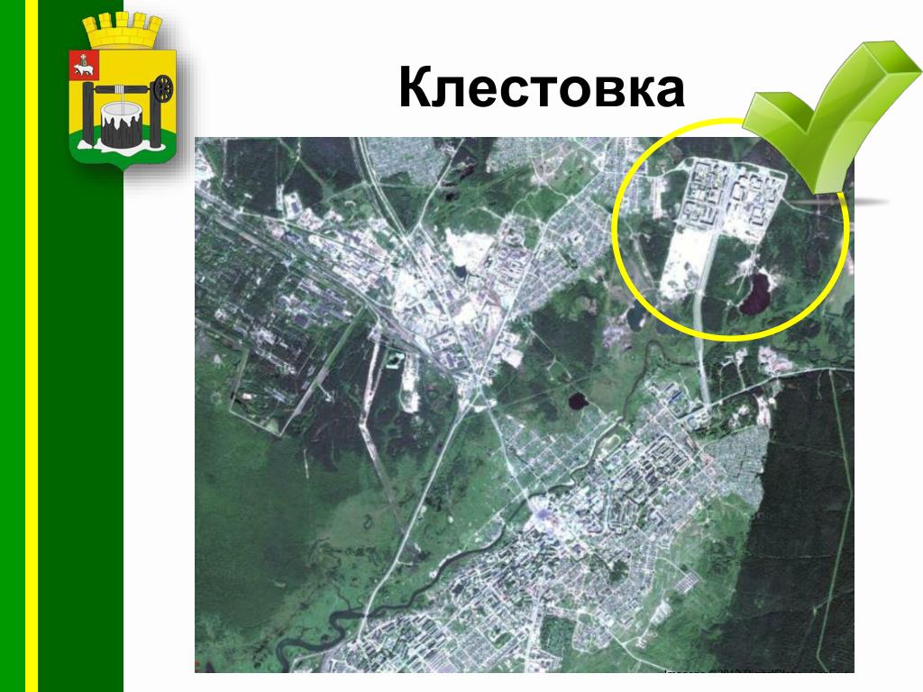 Подробная карта расположения микрорайон клестовка города соликамск