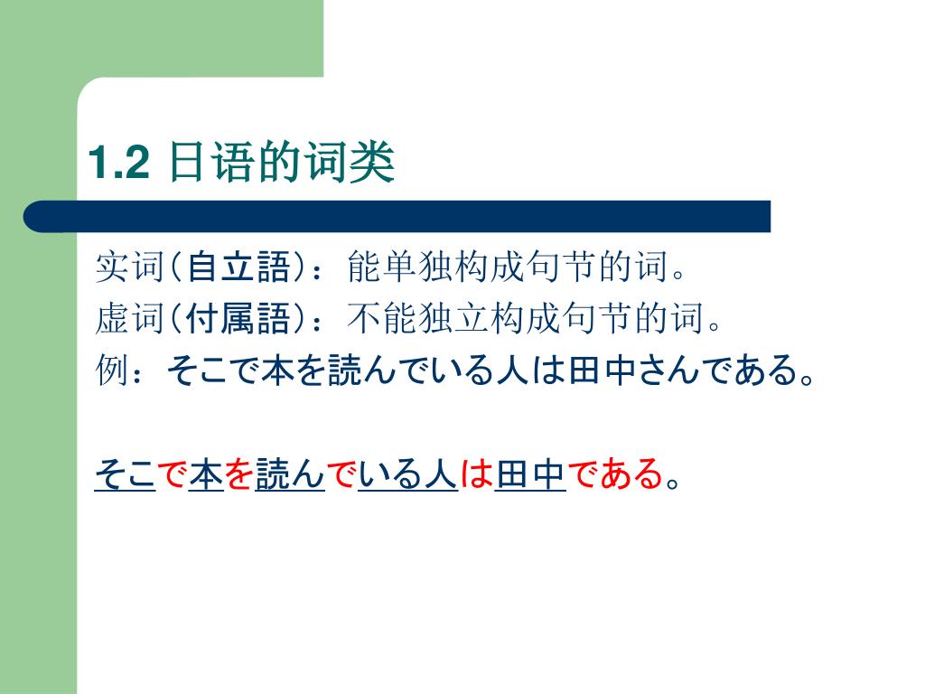 Ppt 日本語言語学講座powerpoint Presentation Free Download Id 581