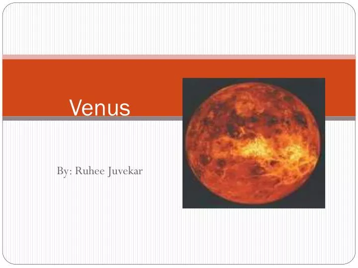PPT Venus PowerPoint Presentation Free Download ID 5888460