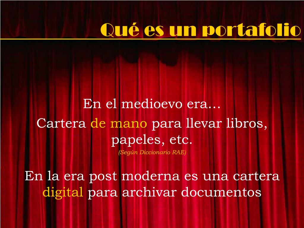 PPT - Portafolio Estudiantil PowerPoint Presentation, free download -  ID:5888883