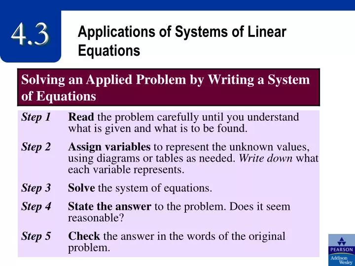 ppt-applications-of-systems-of-linear-equations-powerpoint