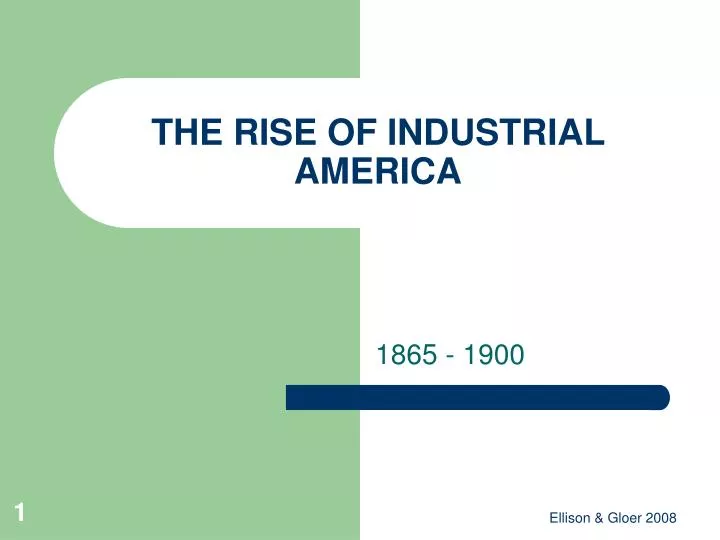 Industrialism Effects On American Society Essay