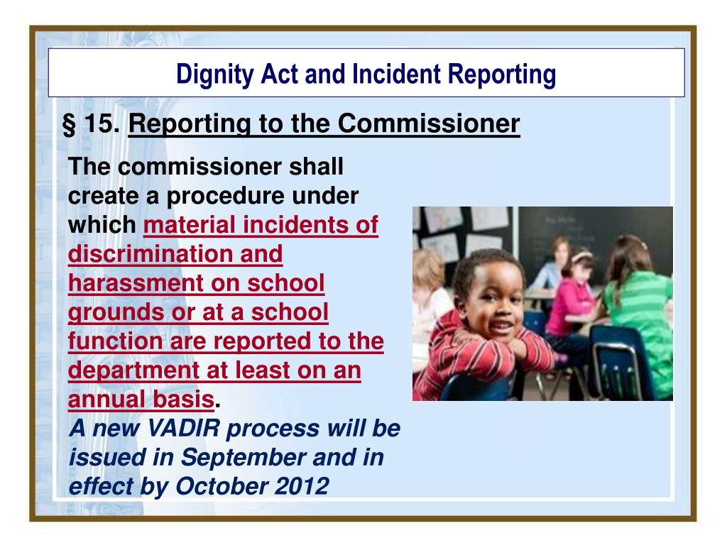 PPT Dignity Act Basics PowerPoint Presentation, free download ID