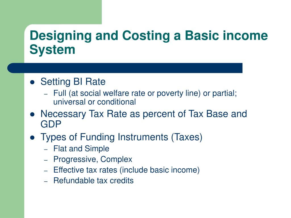 PPT - Addressing the Institutional and Technical Challenges to a Basic ...
