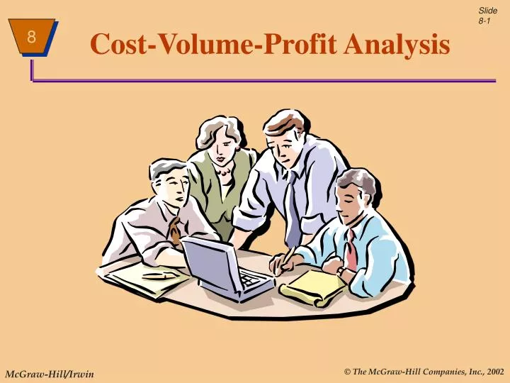 cost volume profit analysis n.