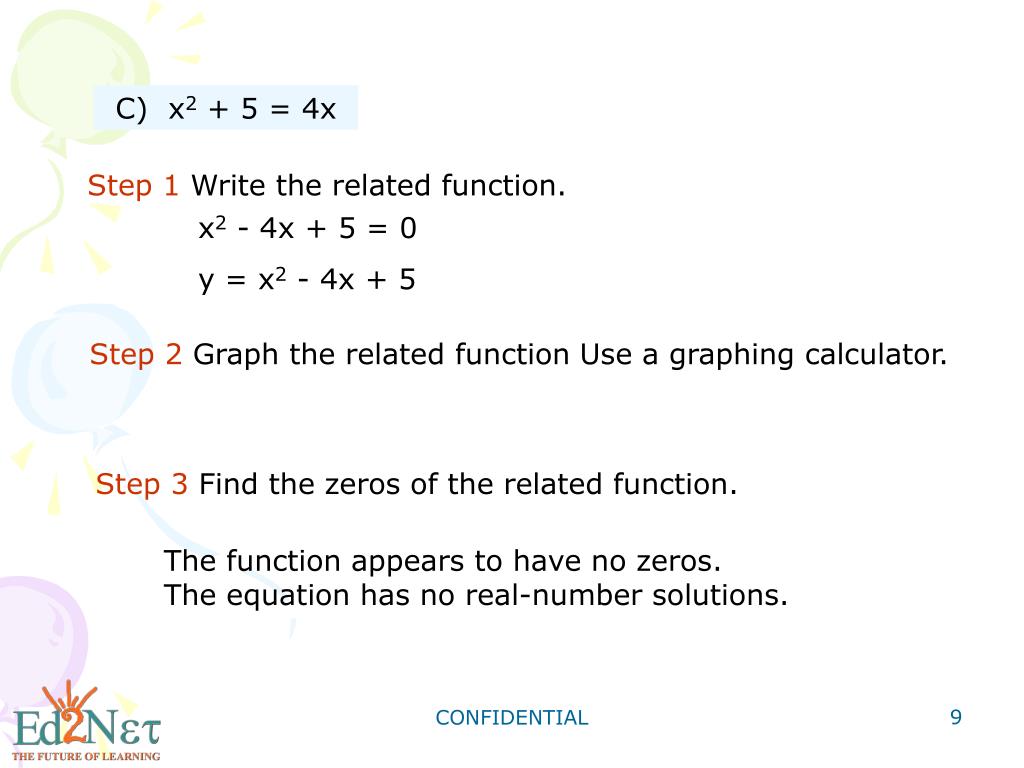 Ppt Grade 8 Algebra1 Solving Quadratic Equations By Graphing Powerpoint Presentation Id