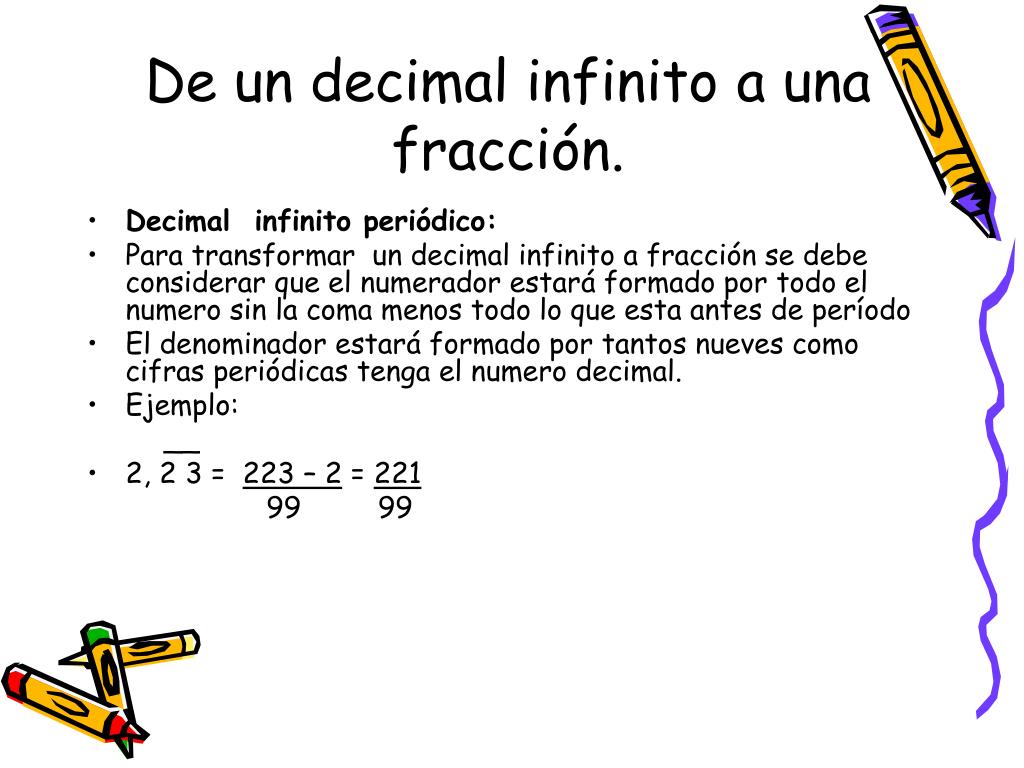 Ppt Decimales Finitos E Infinitos Powerpoint Presentation Free