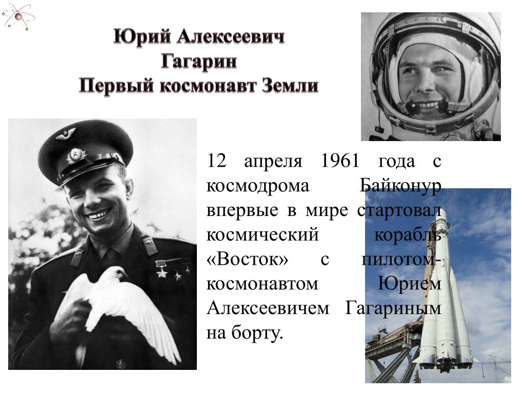 Ю гагарин первый в мире. Портрет первого Космонавта земли Юрия Алексеевича Гагарина.