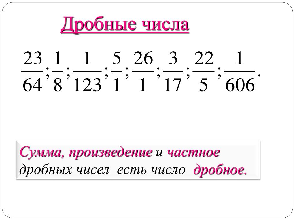 Номер открытой страницы дробное число это. Дробные числа. Дробные числа примеры. Дробные числа это какие числа примеры. Целые и дробные числа.