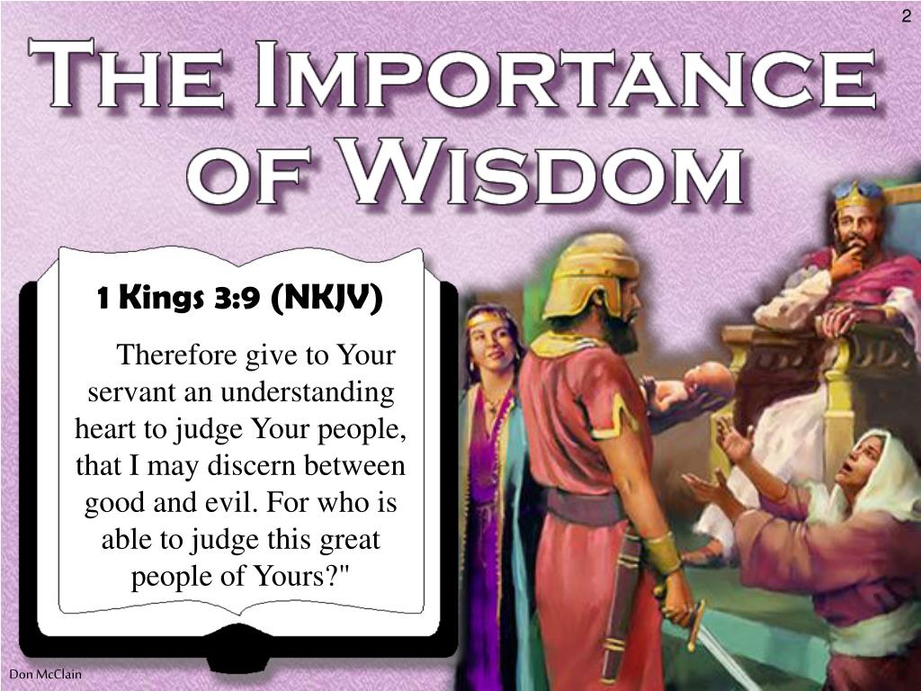 1 Kings 3:9-10