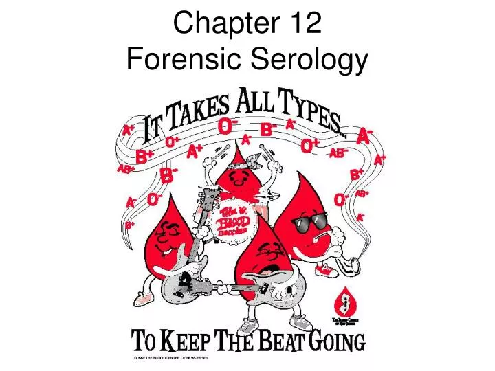 chapter 12 forensic serology n.