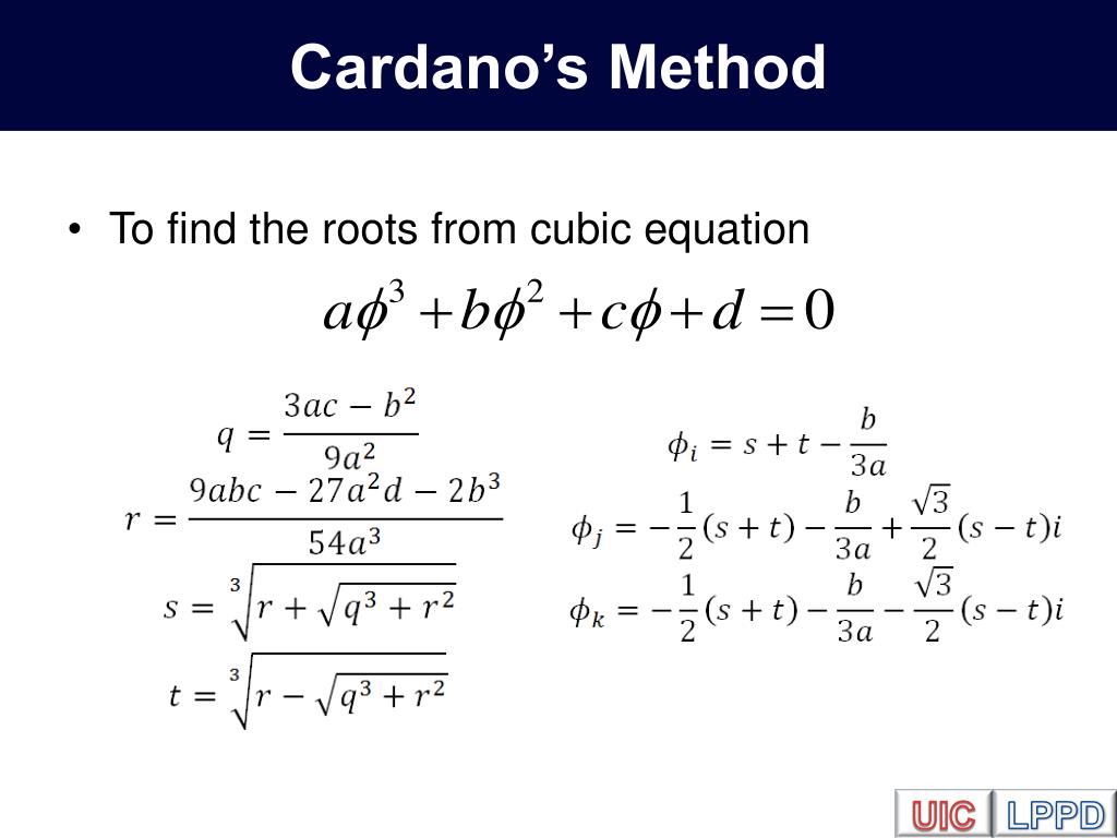 cardanos method example