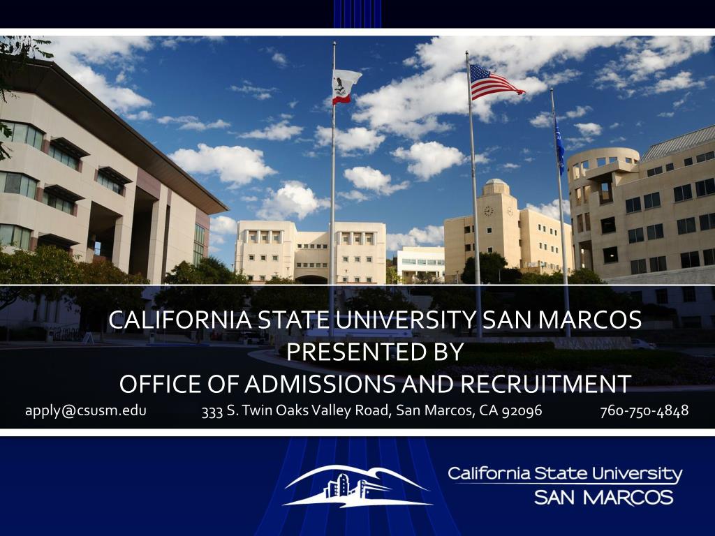 Cal state san marcos job listings