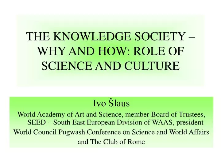 the role of politics and culture in every society the role of politics and culture in every society