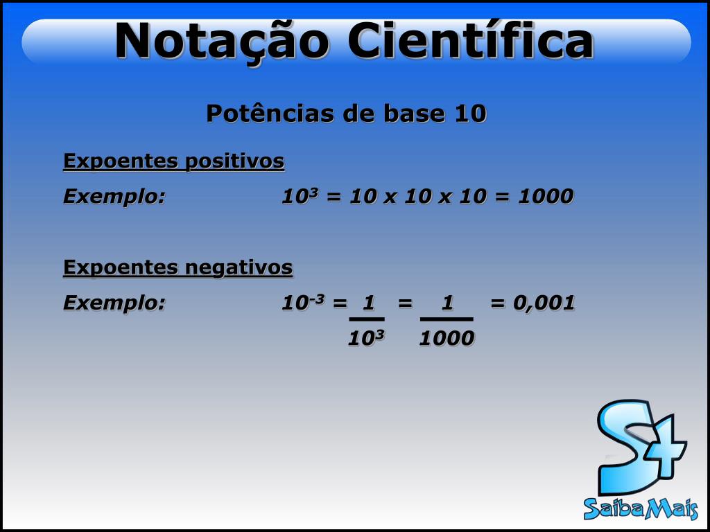 PPT - Notação Científica PowerPoint Presentation, free download - ID:5905005