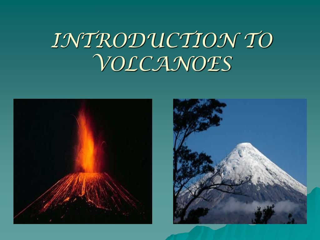 presentation on volcanoes