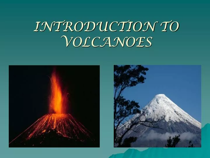 essay introduction about volcanoes