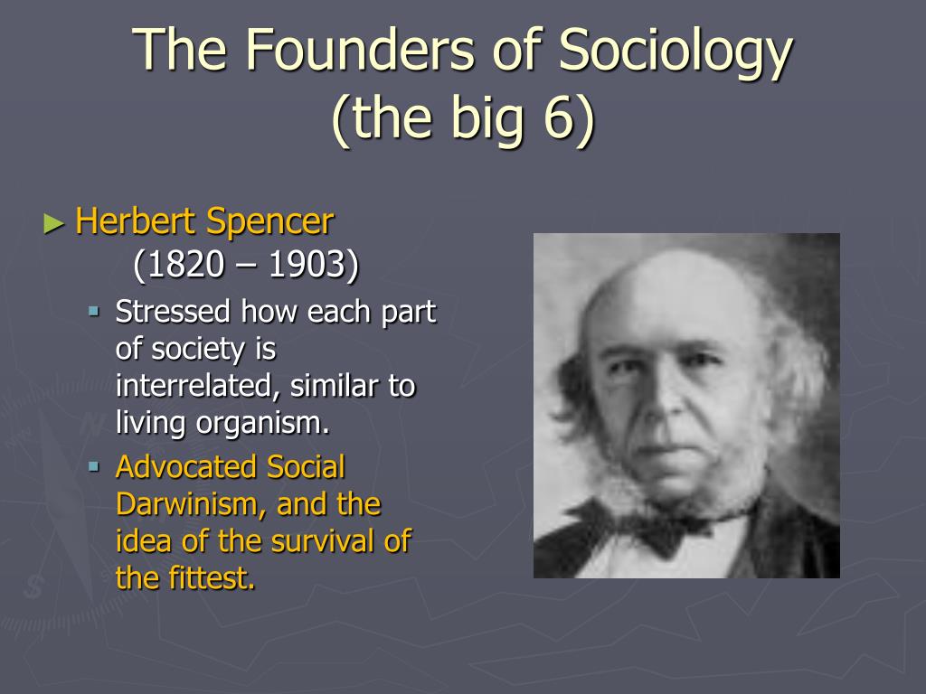 Who is the father of sociology