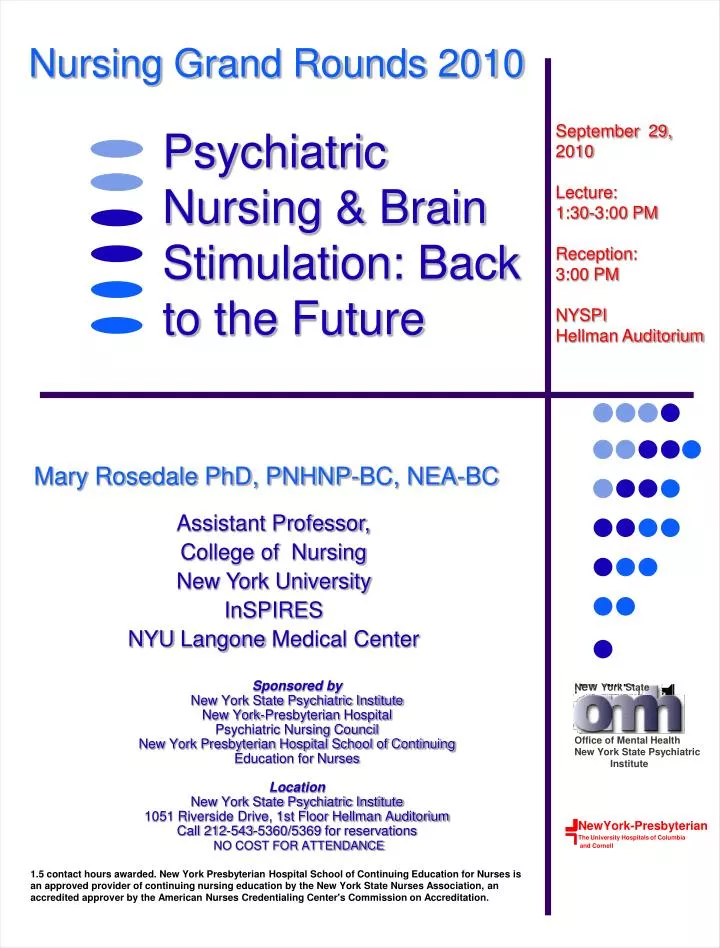 PPT Nursing Grand Rounds 2010 PowerPoint Presentation, free download