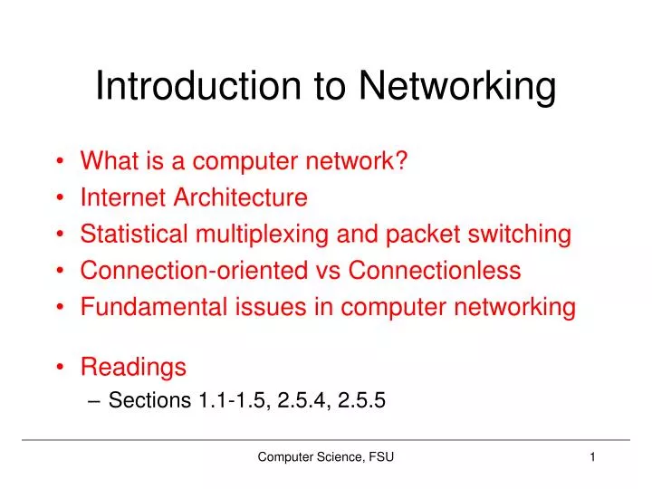 PPT - Introduction To Networking PowerPoint Presentation, Free Download ...