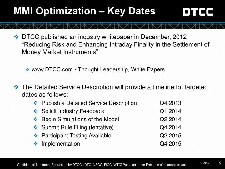 Mmi Optimization