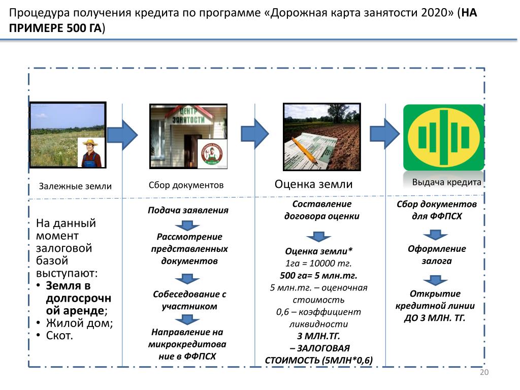 Дорожная карта занятости 2020