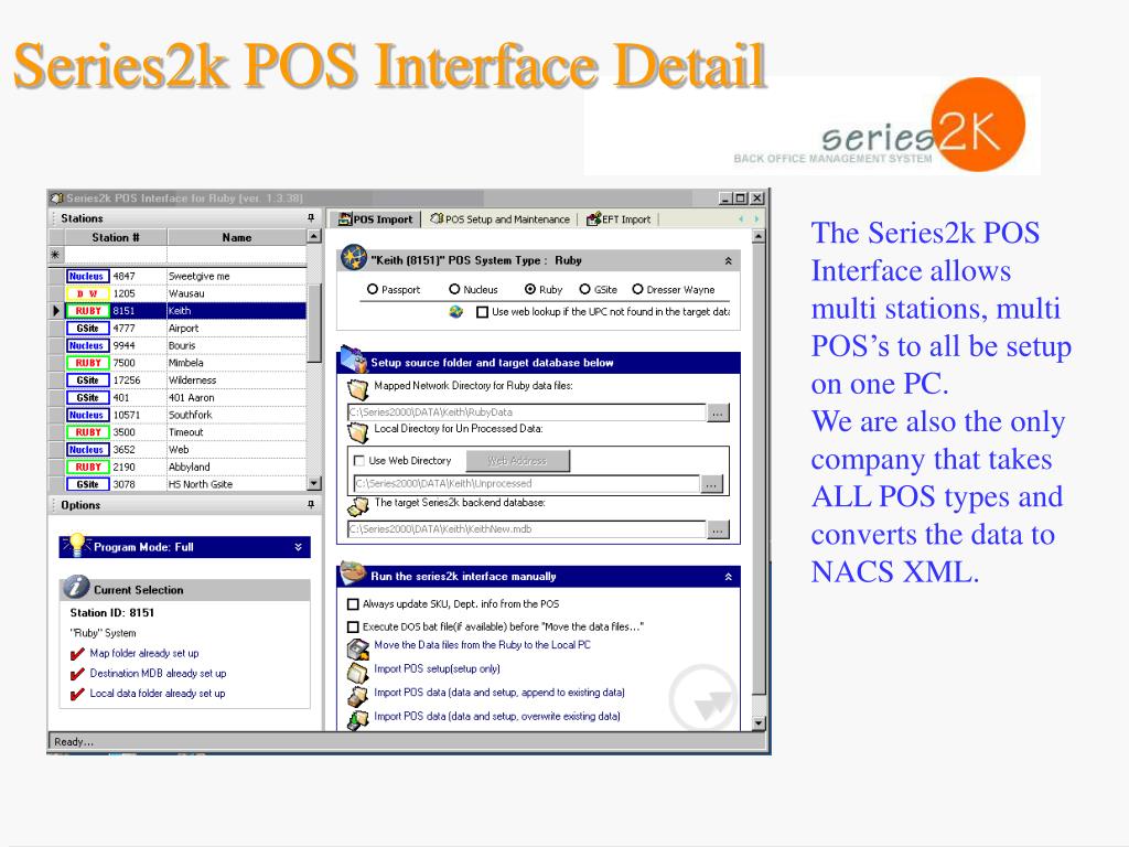 Ppt Series2k Gas Station And C Store Management System Sales