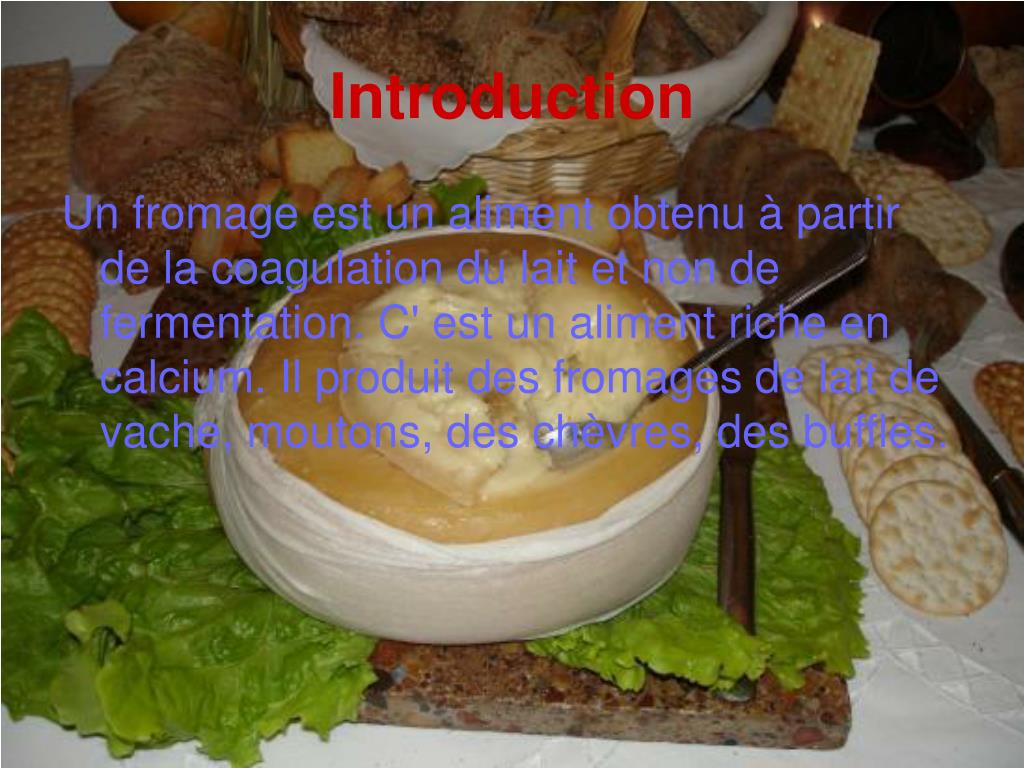 Ppt Les Fromages Français Powerpoint Presentation Free Download Id5914057 