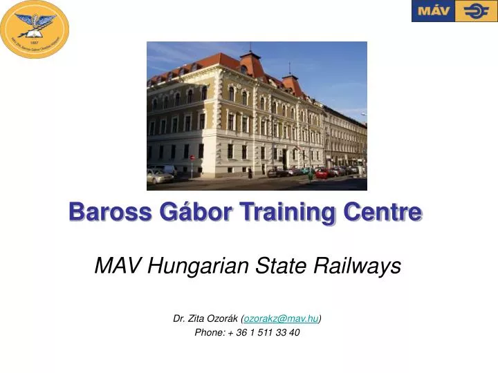 baross g bor training centre n.