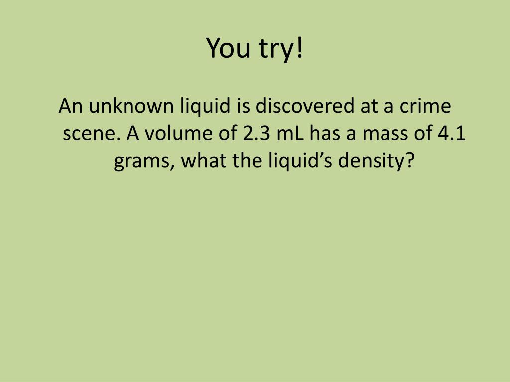 PPT - Math and Measurement PowerPoint Presentation, free download - ID Diamond Has A Density Of 3.52 G/ml
