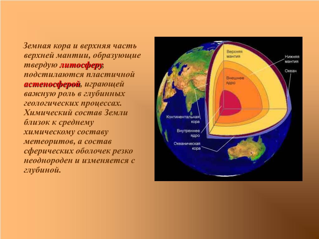 Химический состав планеты земля химия 9. Состав верхней мантии земли. Литосфера мантия и ядро земли.